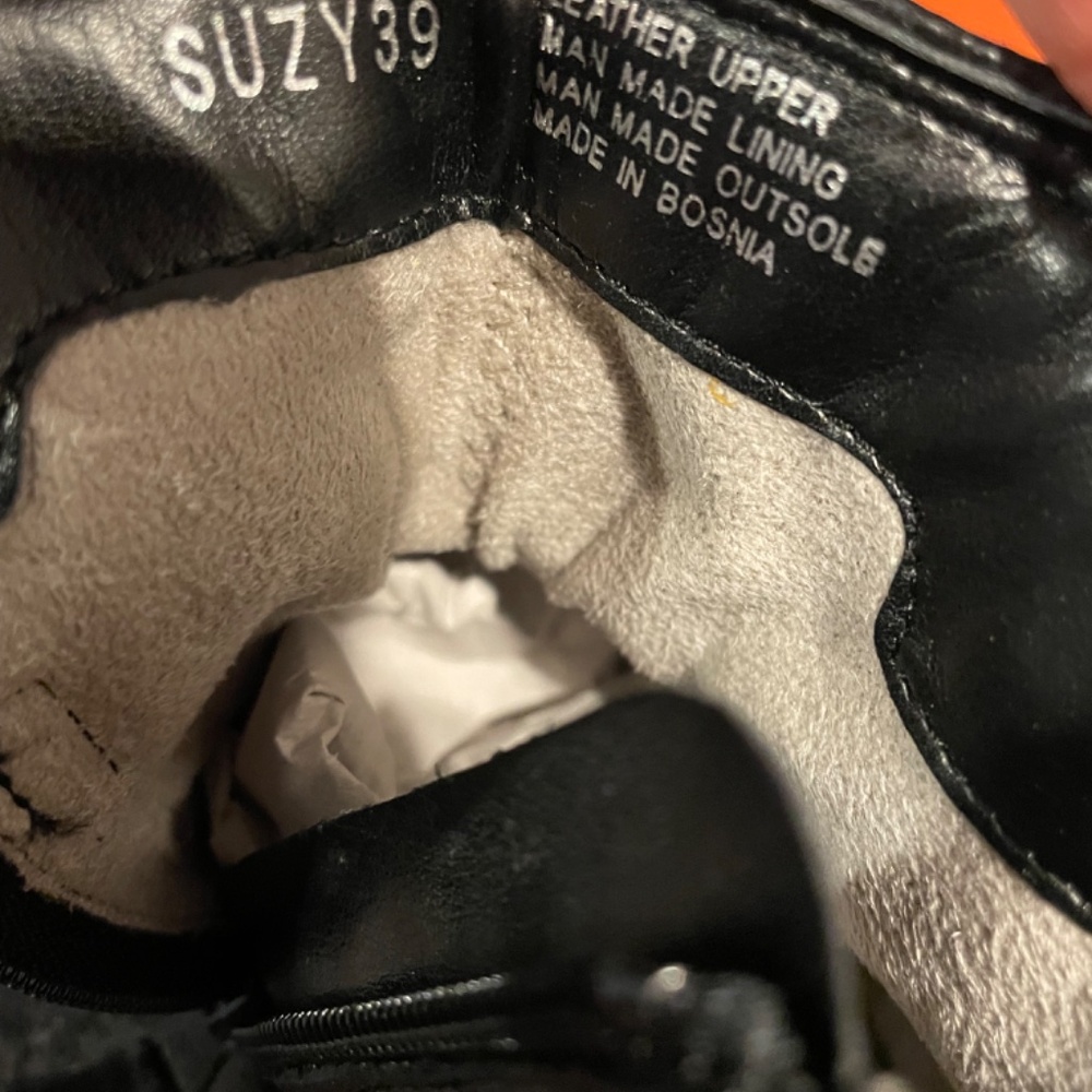 Miz Mooz NYC Leather Ankle Boots with Buckle - Suzy EU39 US Size 8.5-9 - Picture 2 of 12